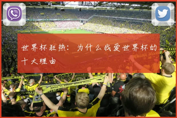 世界杯狂热:为什么我爱世界杯的十大理由